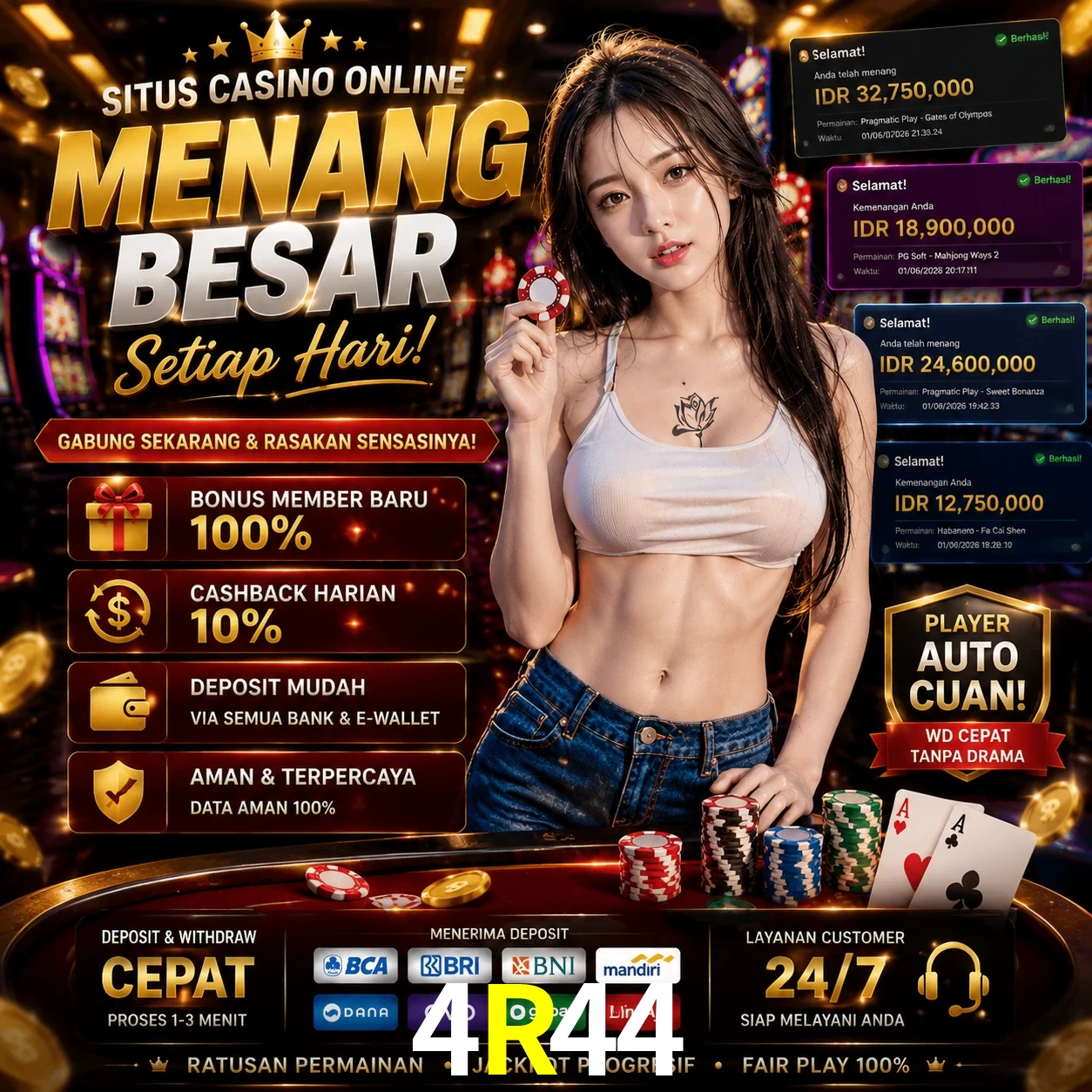 Starlight Princess - Slot game com multiplicadores na 4R44